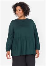 Wasabi - Stella 1 Bluse, Flaskegrøn